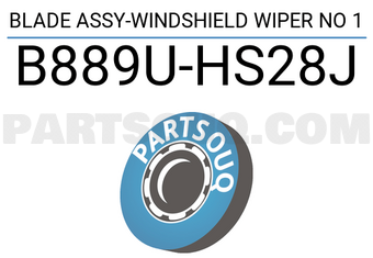 Nissan B889UHS28J BLADE ASSY-WINDSHIELD WIPER NO 1