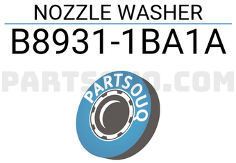 Nissan B89311BA1A NOZZLE WASHER