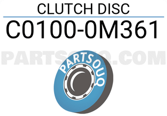 Nissan C01000M361 CLUTCH DISC