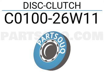 Nissan C010026W11 DISC-CLUTCH