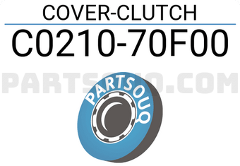 Nissan C021070F00 COVER-CLUTCH