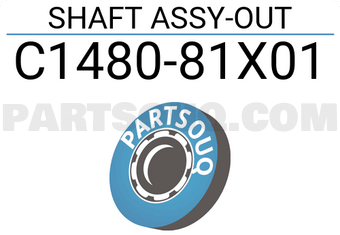 Nissan C148081X01 SHAFT ASSY-OUT