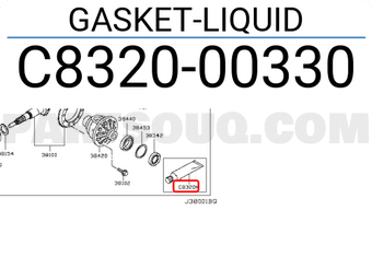Nissan C832000330 GASKET-LIQUID