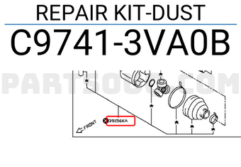 Nissan C97413VA0B REPAIR KIT-DUST