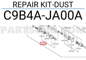 Nissan C9B4AJA00A REPAIR KIT-DUST