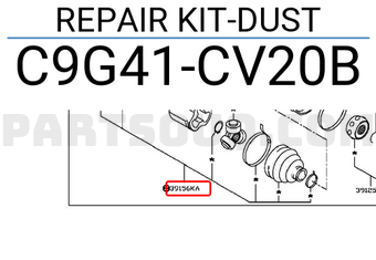 Nissan C9G41CV20B REPAIR KIT-DUST