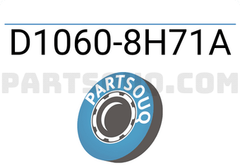 Nissan D10608H71A BRAKE PAD, FR