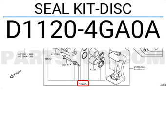 Nissan D11204GA0A SEAL KIT-DISC