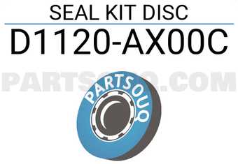 Nissan D1120AX00C SEAL KIT DISC