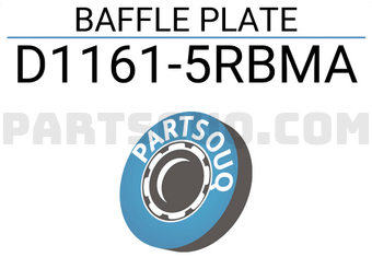 Nissan D11615RBMA BAFFLE PLATE