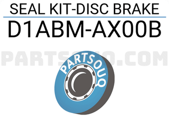 Nissan D1ABMAX00B SEAL KIT-DISC BRAKE