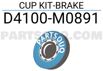 Nissan D4100M0891 CUP KIT-BRAKE