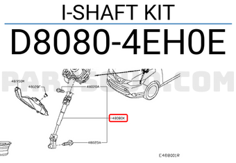 Nissan D80804EH0E I-SHAFT KIT