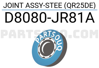 Nissan D8080JR81A JOINT ASSY-STEE (QR25DE)