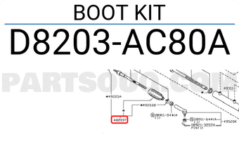Nissan D8203AC80A BOOT KIT