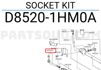 Nissan D85201HM0A SOCKET KIT