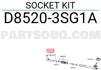 Nissan D85203SG1A SOCKET KIT