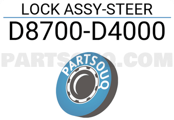 Nissan D8700D4000 LOCK ASSY-STEER