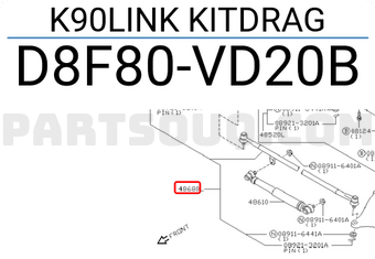 Nissan D8F80VD20B K90LINK KITDRAG