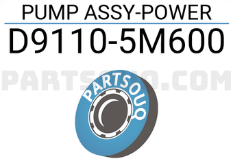 Nissan D91105M600 PUMP ASSY-POWER