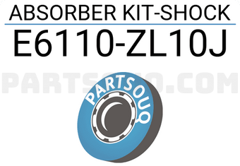 Nissan E6110ZL10J ABSORBER KIT-SHOCK