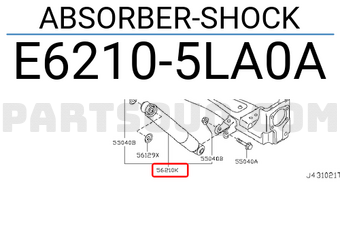 Nissan E62105LA0A ABSORBER-SHOCK