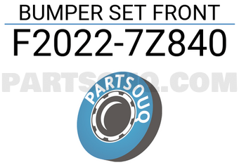 Nissan F20227Z840 BUMPER SET FRONT