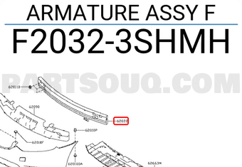 Nissan F20323SHMH ARMATURE ASSY F