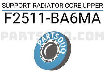 Nissan F2511BA6MA SUPPORT-RADIATOR CORE,UPPER