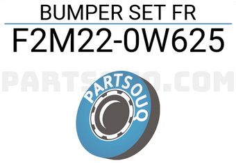 Nissan F2M220W625 BUMPER SET FR