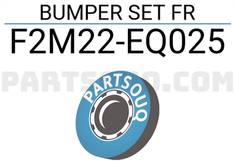 Nissan F2M22EQ025 BUMPER SET FR
