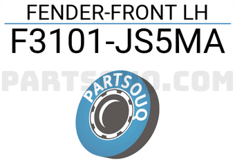 Nissan F3101JS5MA FENDER-FRONT LH