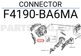 Nissan F4190BA6MA CONNECTOR