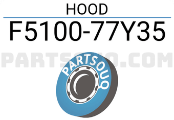 Nissan F510077Y35 HOOD