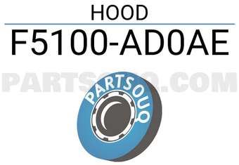 Nissan F5100AD0AE HOOD
