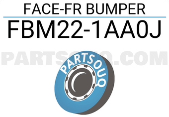 Nissan FBM221AA0J FACE-FR BUMPER