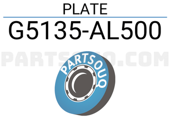 Nissan G5135AL500 PLATE