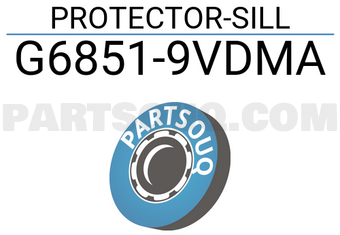 Nissan G68519VDMA PROTECTOR-SILL
