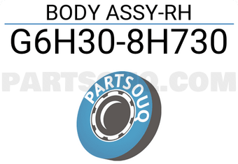 Nissan G6H308H730 BODY ASSY-RH