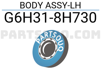 Nissan G6H318H730 BODY ASSY-LH
