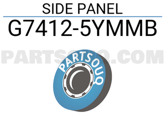 Nissan G74125YMMB SIDE PANEL