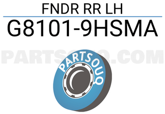 Nissan G81019HSMA FNDR RR LH