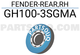 Nissan GH1003SGMA FENDER-REAR,RH