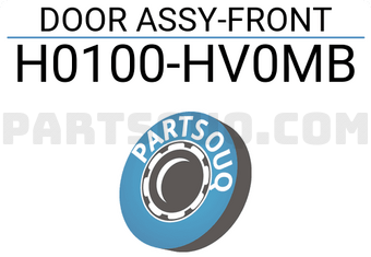 Nissan H0100HV0MB DOOR ASSY-FRONT