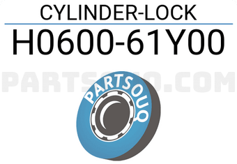 Nissan H060061Y00 CYLINDER-LOCK