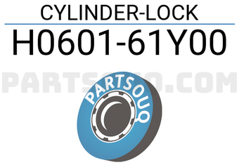 Nissan H060161Y00 CYLINDER-LOCK