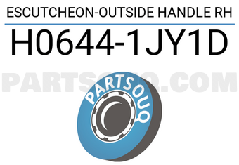 Nissan H06441JY1D ESCUTCHEON-OUTSIDE HANDLE RH