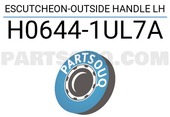 Nissan H06441UL7A ESCUTCHEON-OUTSIDE HANDLE LH