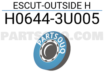 Nissan H06443U005 ESCUT-OUTSIDE H