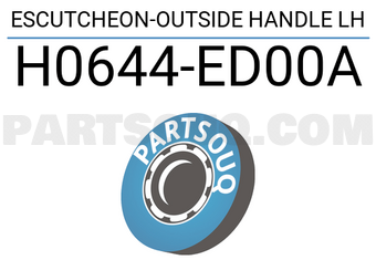 Nissan H0644ED00A ESCUTCHEON-OUTSIDE HANDLE LH